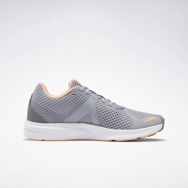 Adidasi Alergare Reebok Endless Road Dama Gri/Portocalii Romania PF4032QW